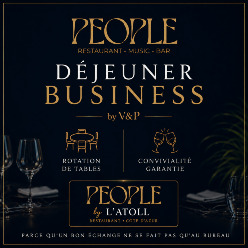 Vendredi 17 juillet 2026  Déj Business en Rotation de Table📍 Restaurant L'Atoll, Saint-Laurent-du-Var 12h00 On fête l'été ensemble