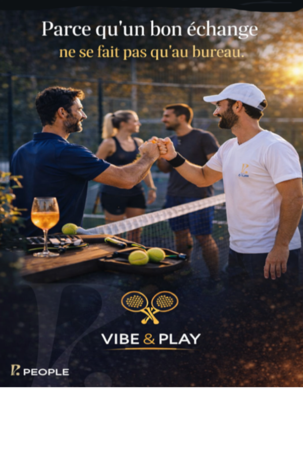 recto people cadre Lundi 21 septembre Padel Tous niveaux 18H00 ACCUEIL 18H30/20H00 PADEL avec COACH 20H15/23H00 NETWORKING