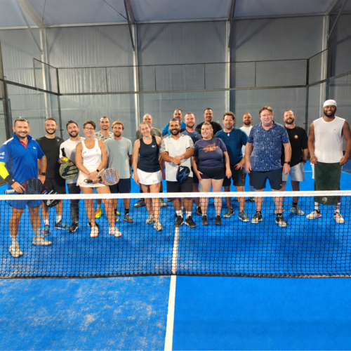 Lundi 27 janvier Padel Tous niveaux au country club de Barbossi à Mandelieu 19H00 ACCUEIL 19H30/21H00 PADEL avec COACH 21H15/23H00 NETWORKING